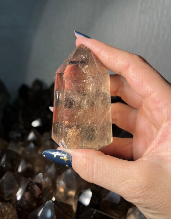 Smokey Quartz Tower