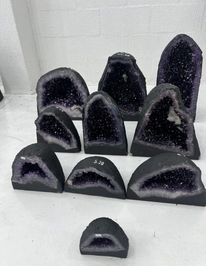 Amethyst Geode Cathedrals – Quality Super Super Extra (price per kg)