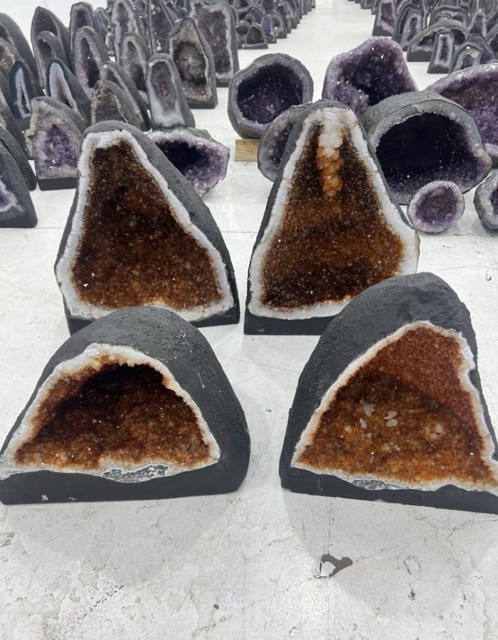 Citrine Geode Cathedrals – Quality Super Super Extra (price per kg)