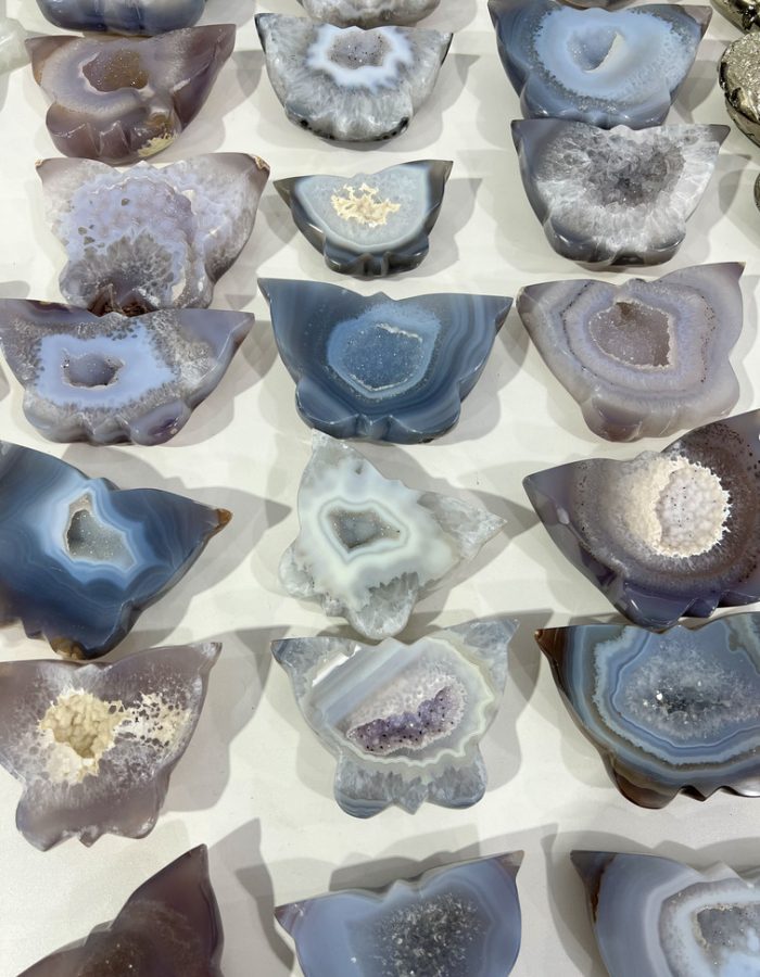 Agate Druzy Butterflies (price per kg)