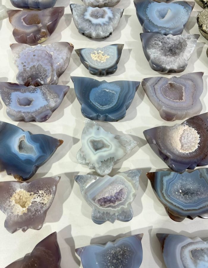 Agate Druzy Butterflies (price per kg)