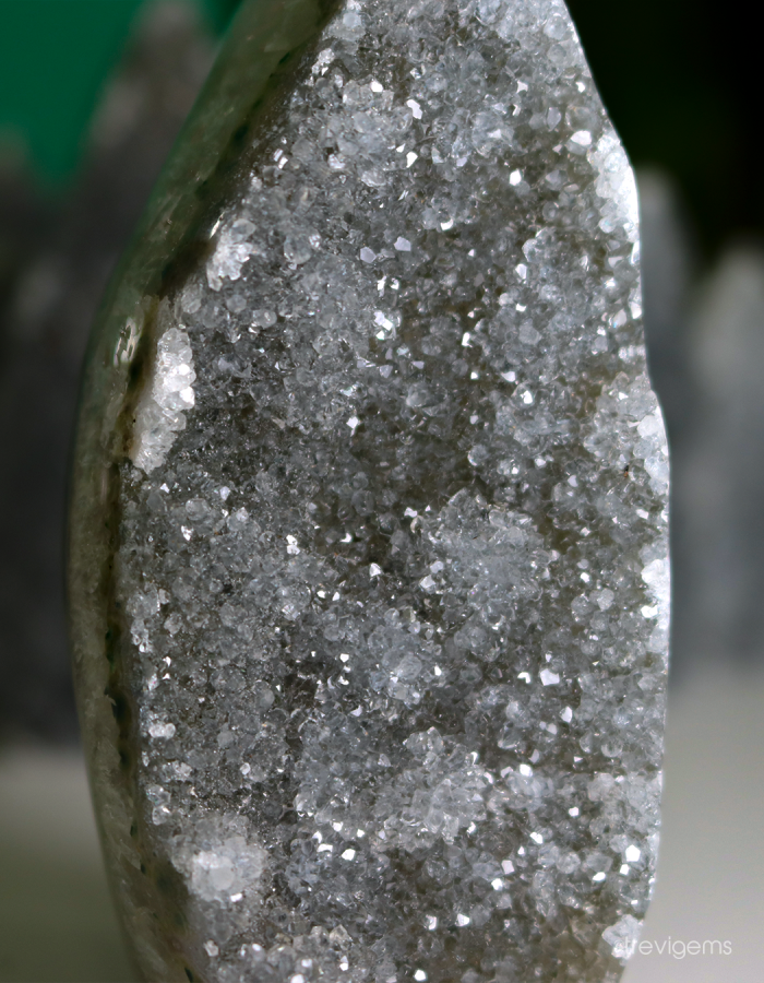 Green Amethyst Crystal Freeform